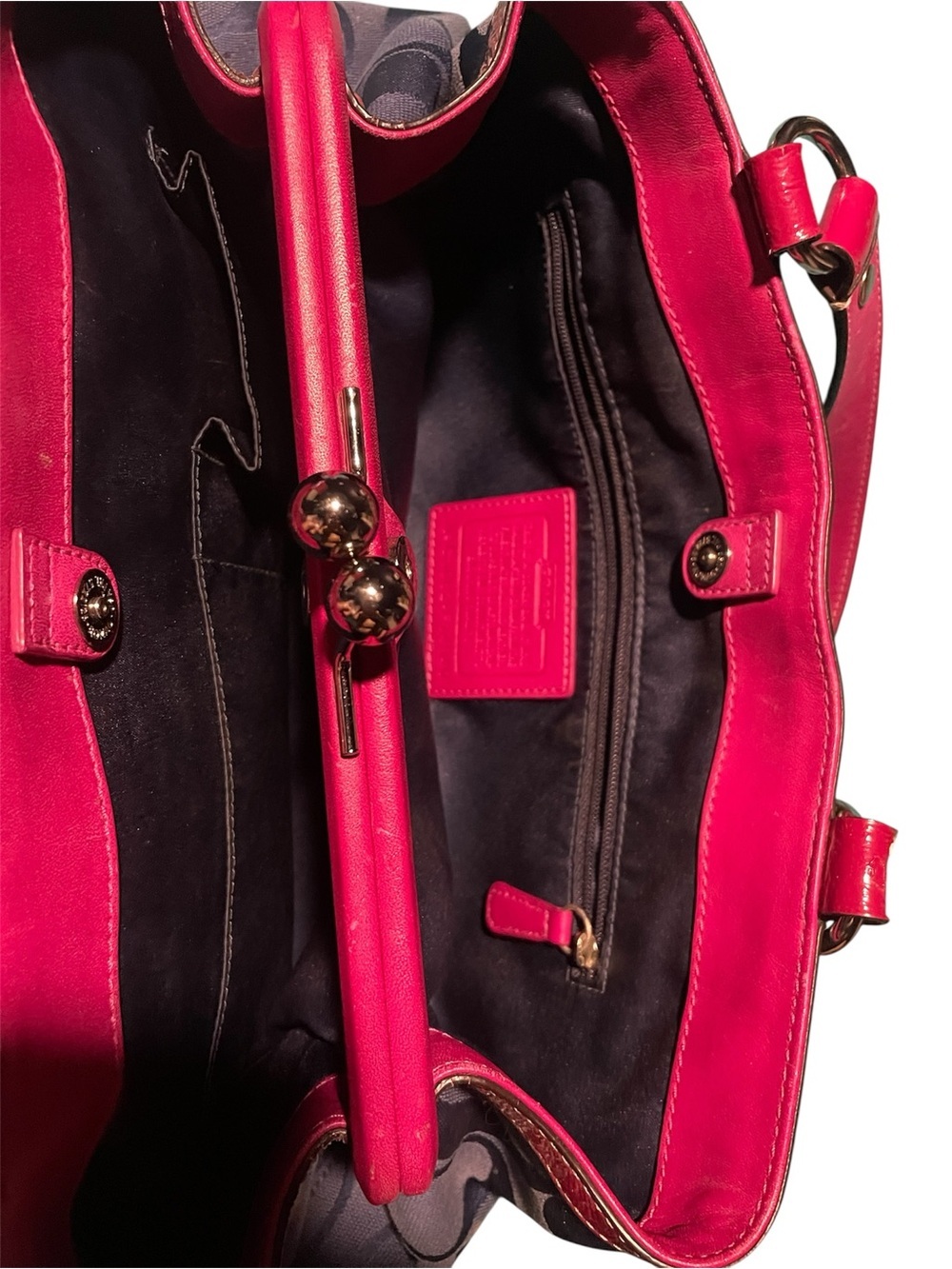 Coach signature kiss lock - Picture 5 of 6